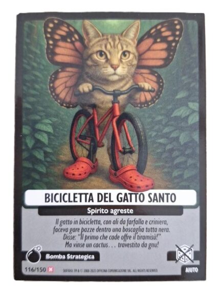 BICICLETTA DEL GATTO SANTO-Universo Psichedelico
