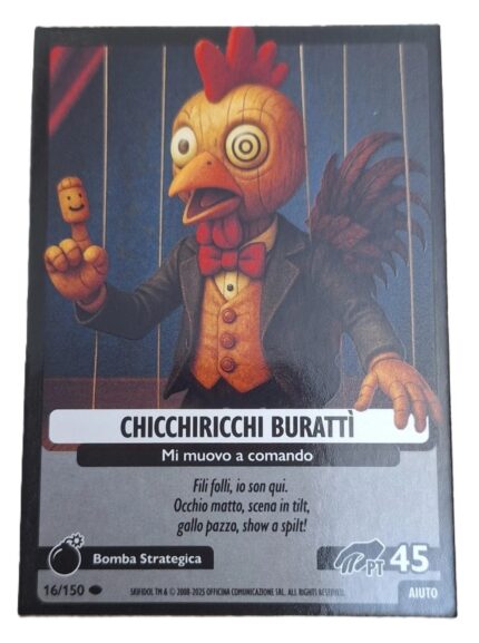 CHICCHIRICCHI BURATTI-Allucinazione Cosmica