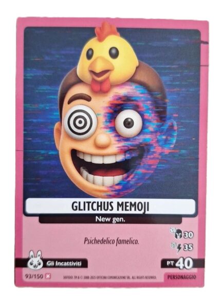GLITCHUS MEMOJI-Universo Psichedelico