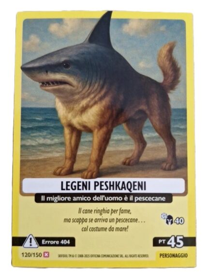 LEGENI PESHKAQENI-Universo Psichedelico