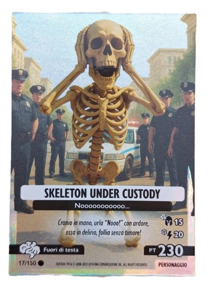 SKELETON UNDER CUSTODY-Allucinazione Cosmica