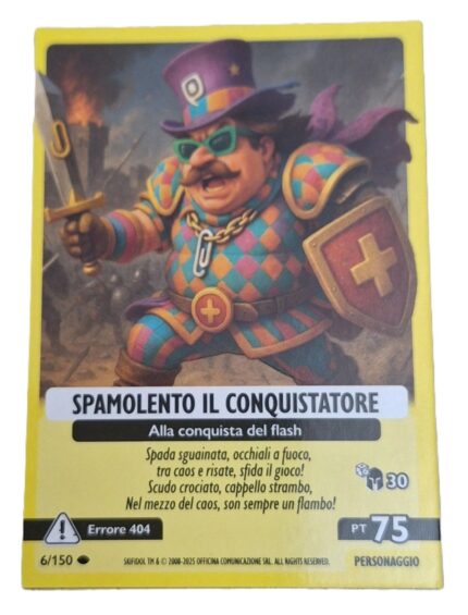 SPAMOLENTO IL CONQUISTATORE-Allucinazione Cosmica