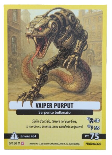 VAIPER PURPUT-Anomalia Galattica