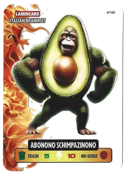ABONONO SCHIMPAZINONO-Lamincard