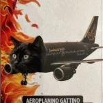 AEROPLANINO GATTINO-Lamincard