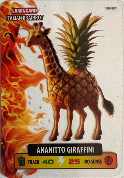 ANANITTO GIRAFFINI-Lamincard