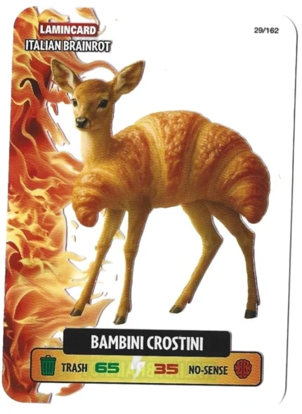 BAMBINI CROSTINI-Lamincard