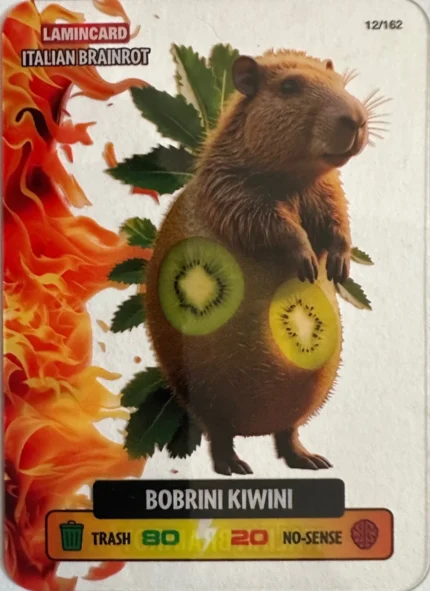 BOBRINI KIWINI-Lamincard