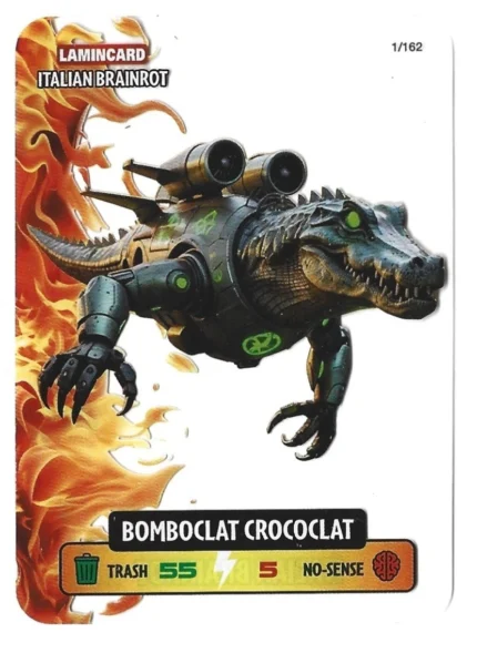 BOMBOCLAT CROCOCLAT-Lamincard
