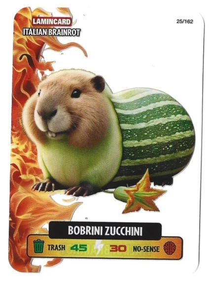 BOBRINI ZUCCHINI-Lamincard