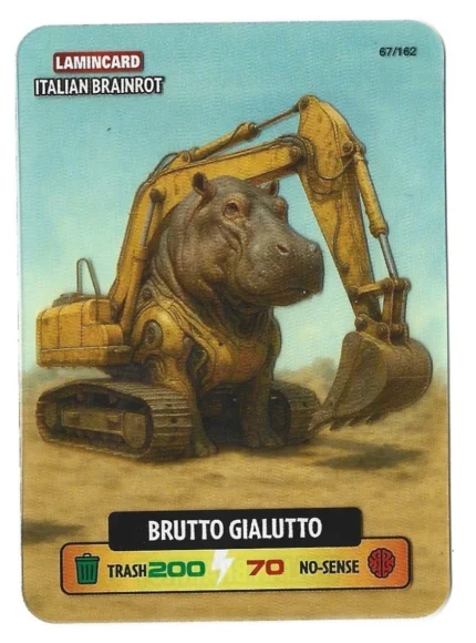 BRUTTO GIALUTTO-Lamincard