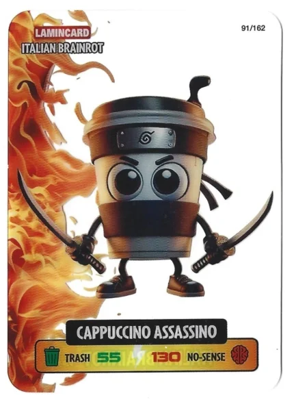 CAPPUCCINO ASSASSINO-Lamincard