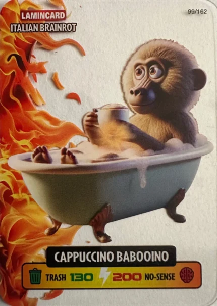 CAPPUCCINO BABOOINO-Lamincard