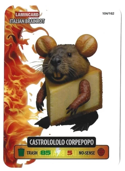 CASTROLOLOLO CORPEPOPO-Lamincard