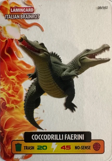 COCCODRILLI FAERINI-Lamincard