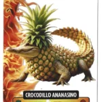 CROCODILLO ANANASINO-Lamincard