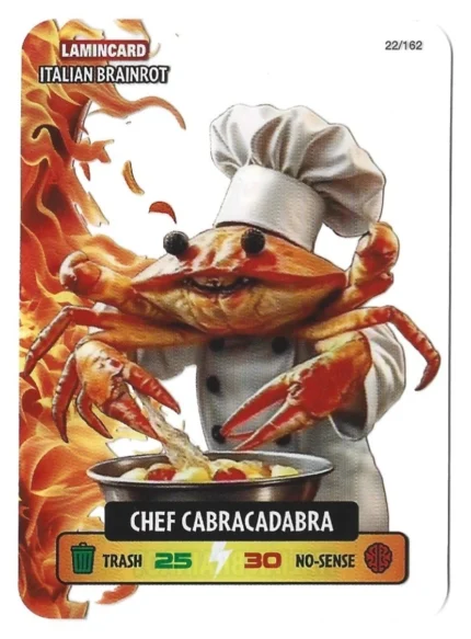 CHEF CABRACADABRA-Lamincard