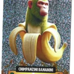 CHIMPANZINI BANANINI-Lamincard