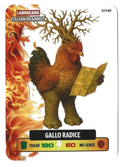 GALLO RADICE-Lamincard