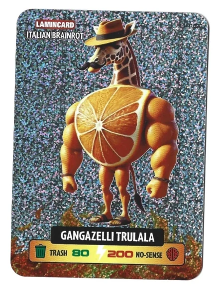 GANGAZELLI TRULALA-Lamincard