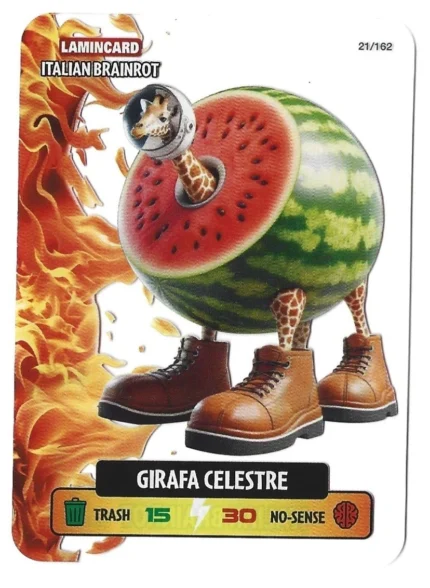 GIRAFA CELESTRE-Lamincard