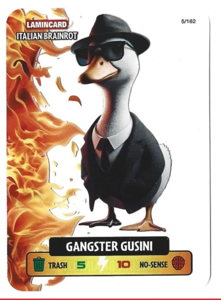 GANGSTER GUSINI-Lamincard