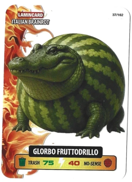 GLORBO FRUTTODRILLO-Lamincard