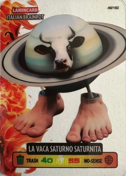 LA VACA SATURNO SATURNITA-Lamincard