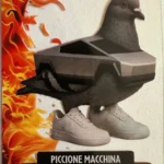 PICCIONE MACCHINA-Lamincard
