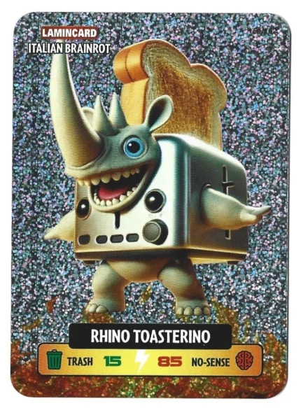RHINO TOASTERINO-Lamincard