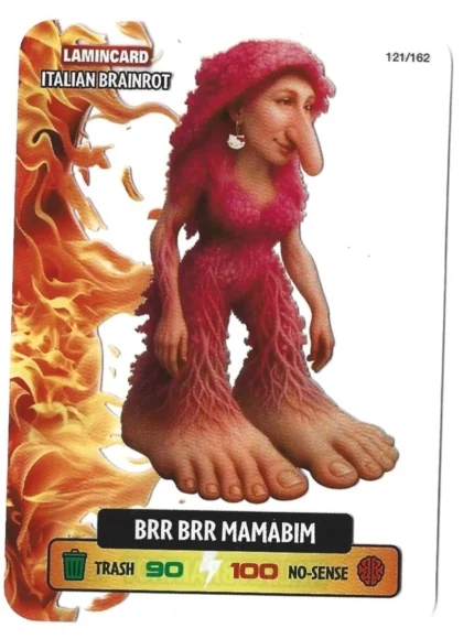 BRR BRR MAMABIM-Lamincard