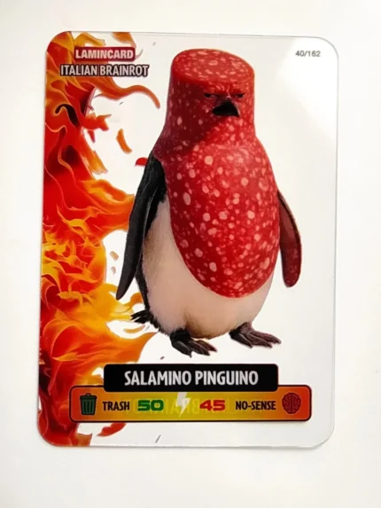 SALAMINO PINGUINO-Lamincard