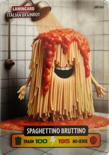 SPAGHETTINO BRUTTINO-Lamincard