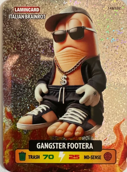 GANGSTER FOOTERA SPECIALE-Lamincard