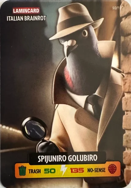 SPIJUNIRO GOLUBIRO-Lamincard