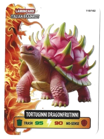 TARTUGINNI DRAGONFRUTINNI-Lamincard