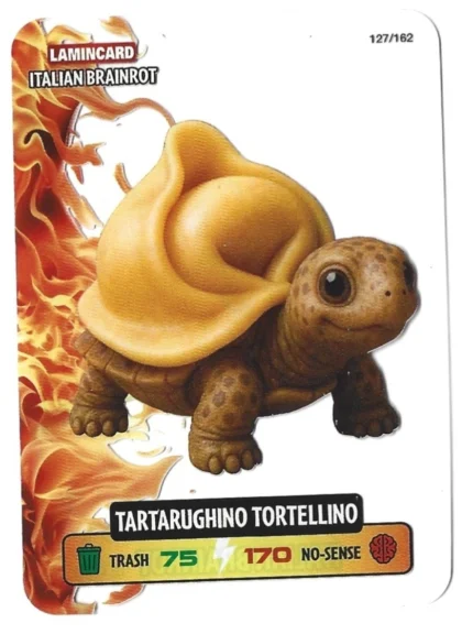 TARTARUGHINO TORTELLINO-Lamincard