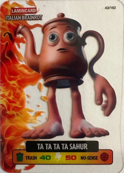 TA TA TA TA SAHUR-Lamincard