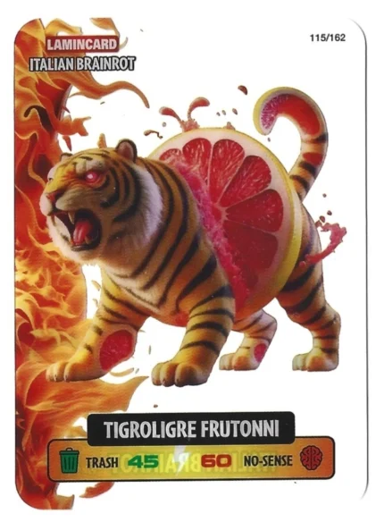 TIGROLIGRE FRUTONNI-Lamincard