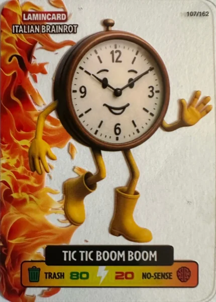 TIC TIC BOOM BOOM-Lamincard