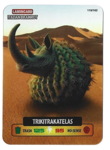 TRIKITRAKATELAS-Lamincard
