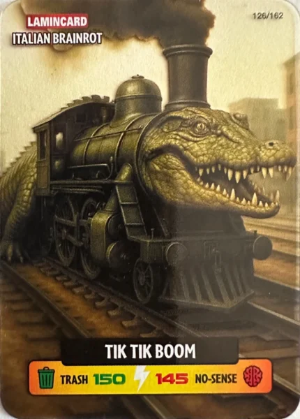 TIK TIK BOOM-Lamincard